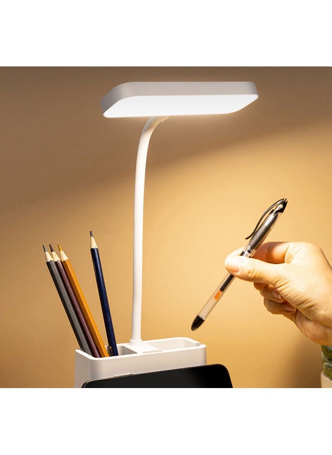 NIBEMINENT - Rechargeable Cell LED Table Lamp White 14.7x12.1x12.5cm - Image 1