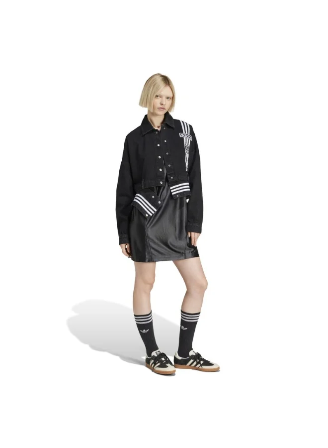 Adidas DENIM TRACK TOP Black Originals Women JACKETS