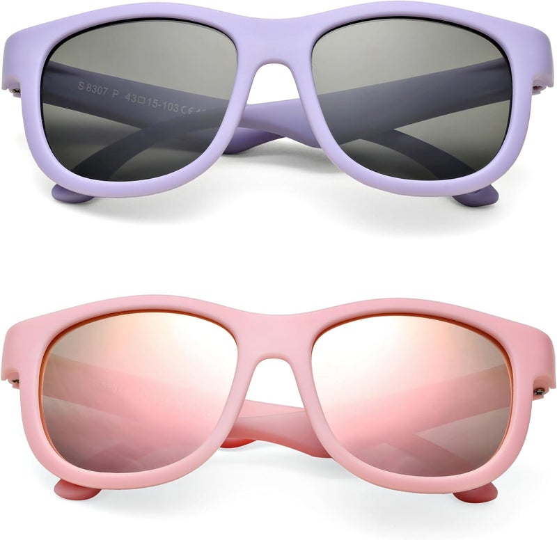 NULOOQ Flexible Polarized Baby Sunglasses with Adjustable Strap for Toddler Newborn Infant Age 0-24 Months - Image 5