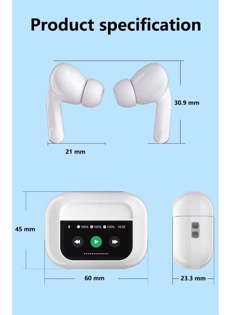 DANIM TWS True Wireless Bluetooth Headphone Headset Earbud With Mic LED Display - Image 2