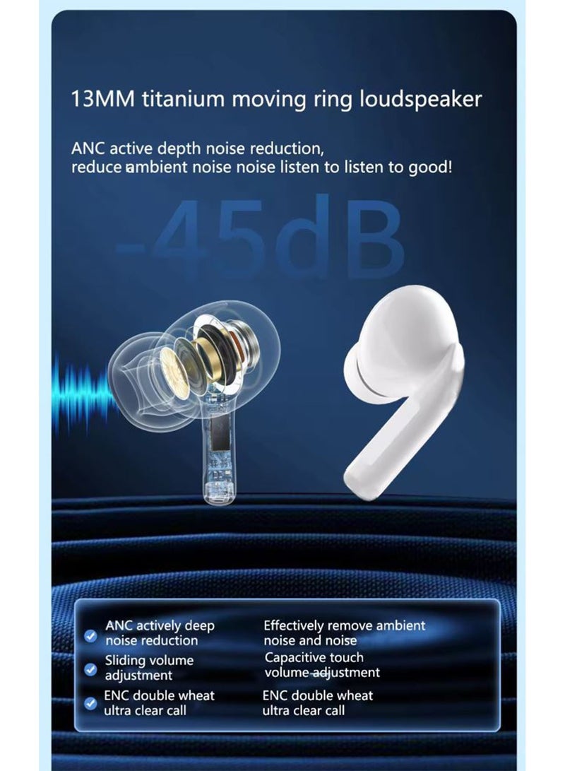 DANIM TWS True Wireless Bluetooth Headphone Headset Earbud With Mic LED Display - Image 3