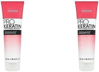 Creightons Pro Keratin Strength Repair Shampoo 250ml Helps boost keratin levels for silky smooth more manageable hair For dry damaged natural or colour treated hair Pack of 2