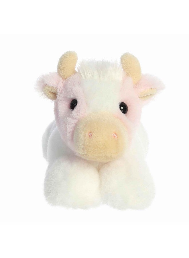 Aurora® Adorable Mini Flopsie™ Sadie Strawberry Cow™ Stuffed Animal - Playful Ease - Timeless Companions - Pink 8 Inches - Image 2