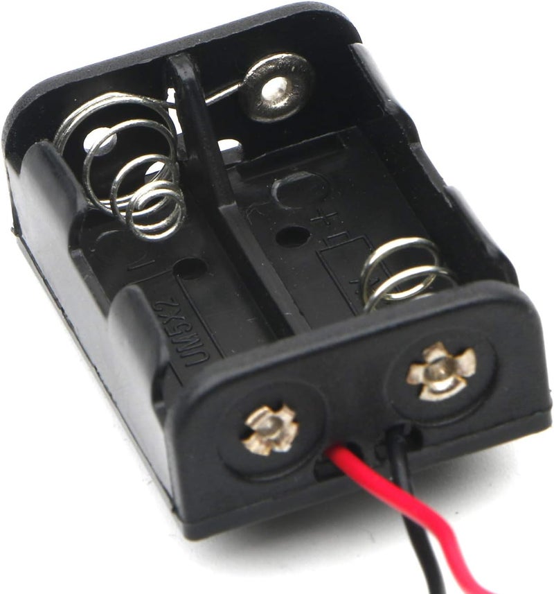 NewZoll 24V Battery Holder Storage Case Box for 23A 2x12V Batteries Series Wired with ONOff Switch Pack of 5  - Image 2