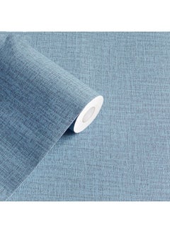 Anna 40cm x 10m waterproof and moisture-proof solid color self-adhesive bedroom wallpaper sticker | easy to stick non adhesive living room decoration wallpaper  - Image 1