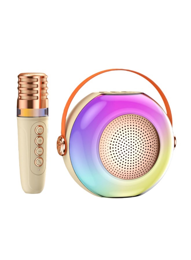 EBMINI Microphone Bluetooth Speaker With Microphone Singing Speaker All-In-One Machine