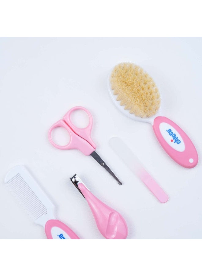 شيكو Baby Care Kit 5 Pieces | Baby Care Kit | Baby Grooming Kit | Baby Care Set | Infant Care Kit | Newborn Care Kit | Baby Hygiene Kit | Baby Healthcare Kit | Baby Grooming Set | Newborn Grooming Set | Baby Essentials Kit | Baby Care Accessories | Baby Hygiene Set | Newborn Essentials | Baby Nursery Essentials | Baby Nail Care Kit | Baby Nail Clipper Set | Baby Nail Scissors | Baby Nail Clippers | Baby Nail File | Baby Hair Brush | Baby Comb | Baby Hair Brush and Comb Set | Baby Personal Care Kit | Infant Grooming Kit | Baby Cleaning Kit | Newborn Care Accessories | Baby Gift Set | Newborn Gift Set - Image 3