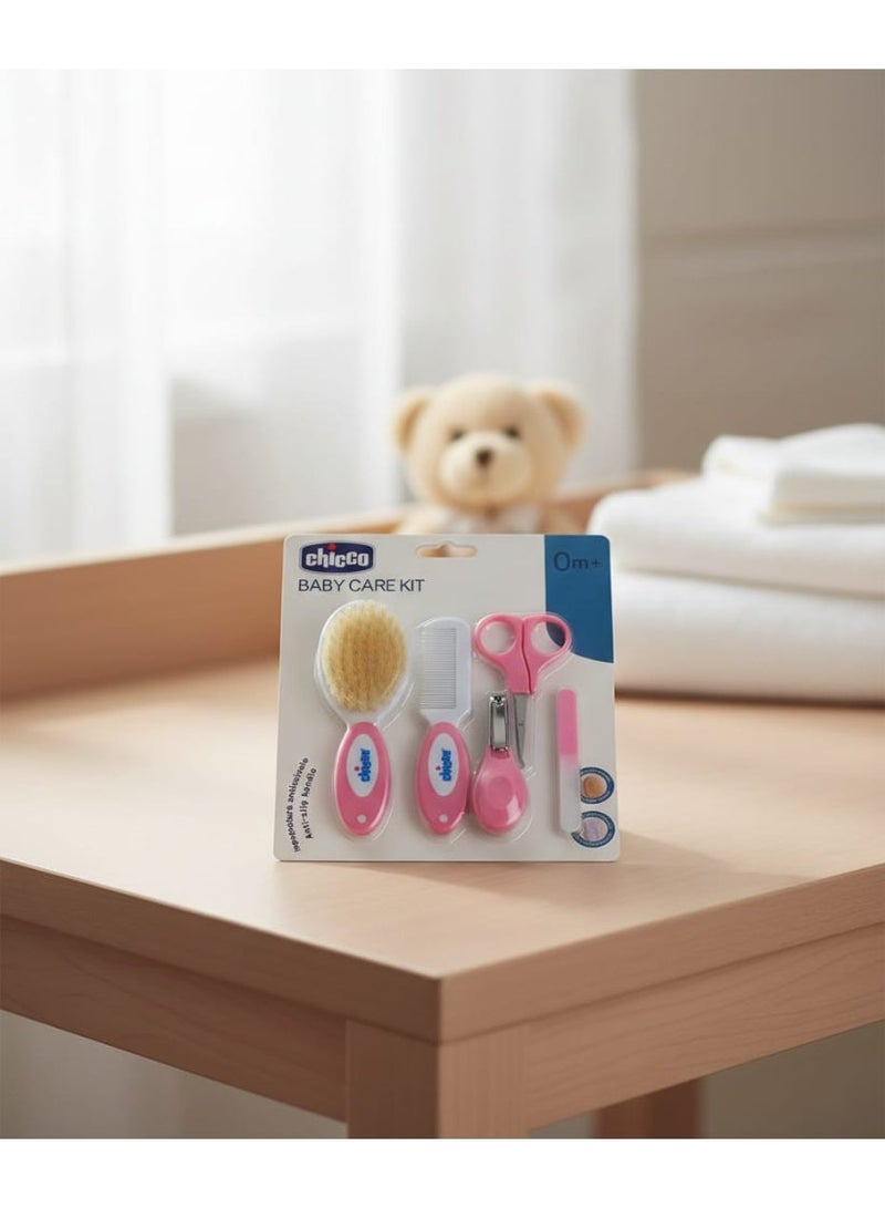 شيكو Baby Care Kit 5 Pieces | Baby Care Kit | Baby Grooming Kit | Baby Care Set | Infant Care Kit | Newborn Care Kit | Baby Hygiene Kit | Baby Healthcare Kit | Baby Grooming Set | Newborn Grooming Set | Baby Essentials Kit | Baby Care Accessories | Baby Hygiene Set | Newborn Essentials | Baby Nursery Essentials | Baby Nail Care Kit | Baby Nail Clipper Set | Baby Nail Scissors | Baby Nail Clippers | Baby Nail File | Baby Hair Brush | Baby Comb | Baby Hair Brush and Comb Set | Baby Personal Care Kit | Infant Grooming Kit | Baby Cleaning Kit | Newborn Care Accessories | Baby Gift Set | Newborn Gift Set - Image 1