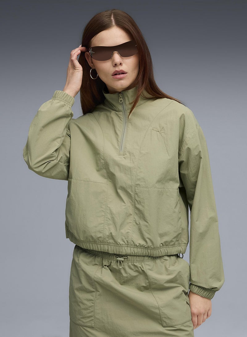 PUMA Her Relaxed Woven Jacket - Image 1
