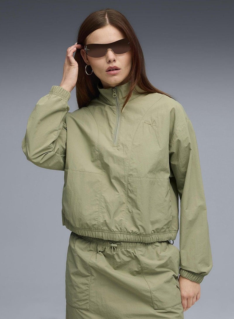 PUMA Her Relaxed Woven Jacket - Image 1
