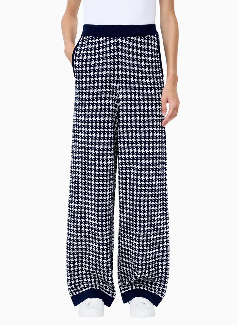 French Connection Gloria Jacquard Knit Trouser