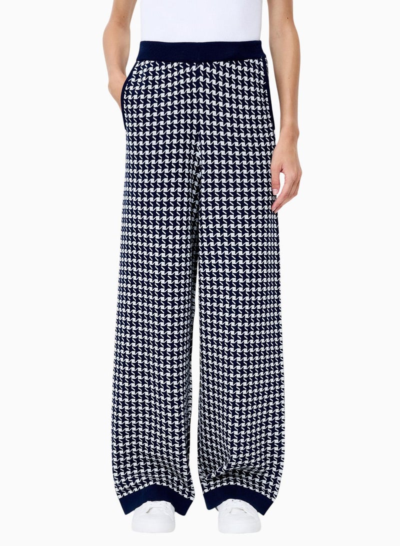 French Connection Gloria Jacquard Knit Trouser - Image 2