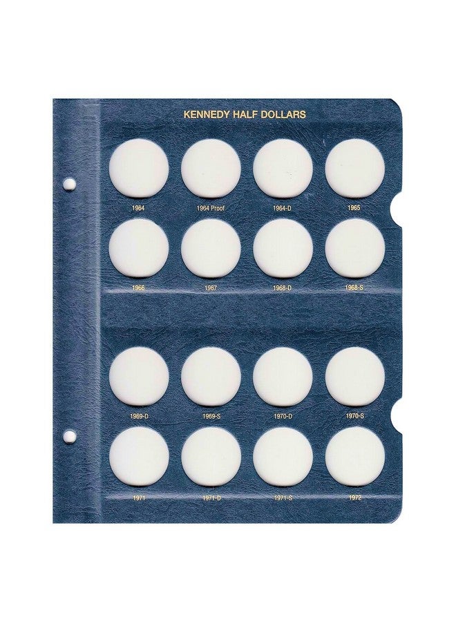 Whitman US Kennedy Half Dollar Coin Album 1964 - 2002 #9127 - Image 2