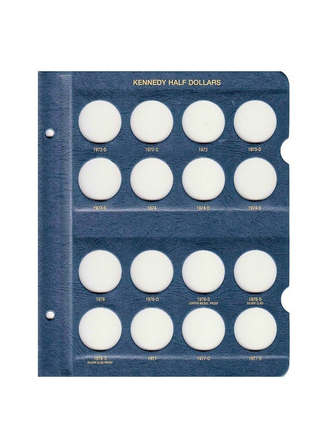 Whitman US Kennedy Half Dollar Coin Album 1964 - 2002 #9127 - Image 3