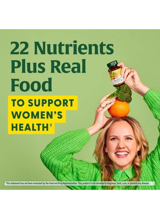 MegaFood Womens Multivitamin One Daily - Multivitamin for Women - Vitamin C, Vitamin D, Iron & B Vitamins - Bone, Energy Metabolism & Immune Support - Vegetarian, GlutenFree - 90 Tablets, 90 Servings - Image 4