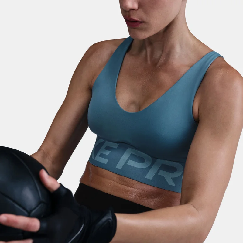 Nike Women's Pro Indy Plunge Medium-Support Sports Bra
