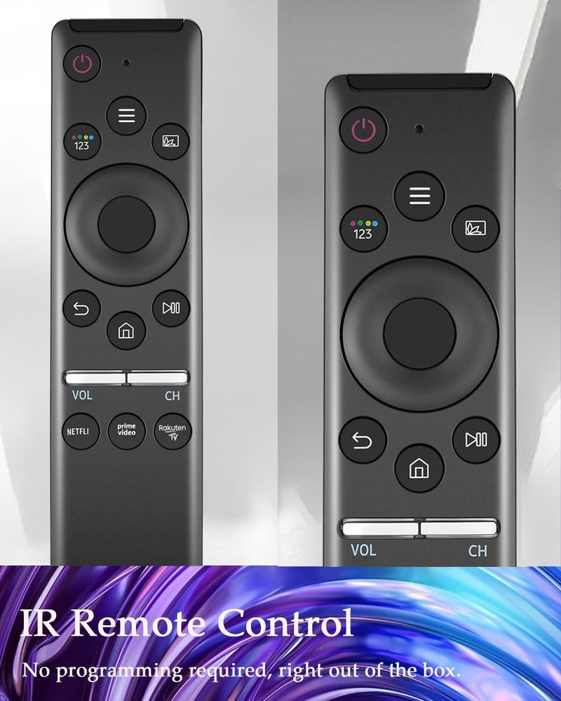AZMKIMI New Universal Remote Replacement for Samsung Smart TV remotes LCD LED UHD QLED TVs, with 3 Hotkeys Buttons (IR-1316-2PCS) - Image 2
