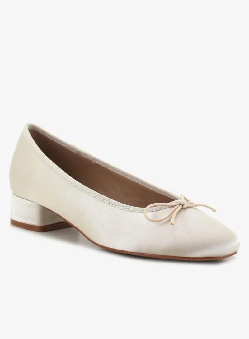 Bata Low Heel Ballet Style Shoes