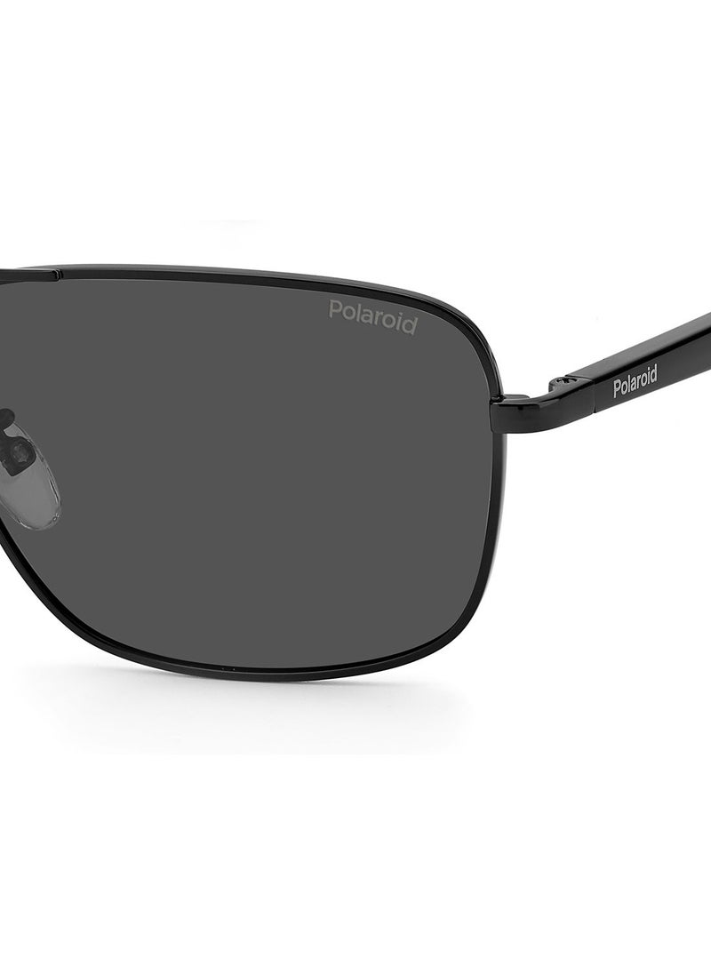 Polaroid Men Square Sunglasses PLD 2119/G/S  BLACK 61  - Image 5