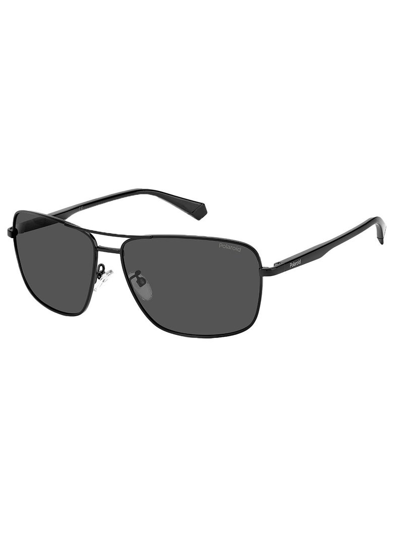 Polaroid Men Square Sunglasses PLD 2119/G/S  BLACK 61  - Image 1