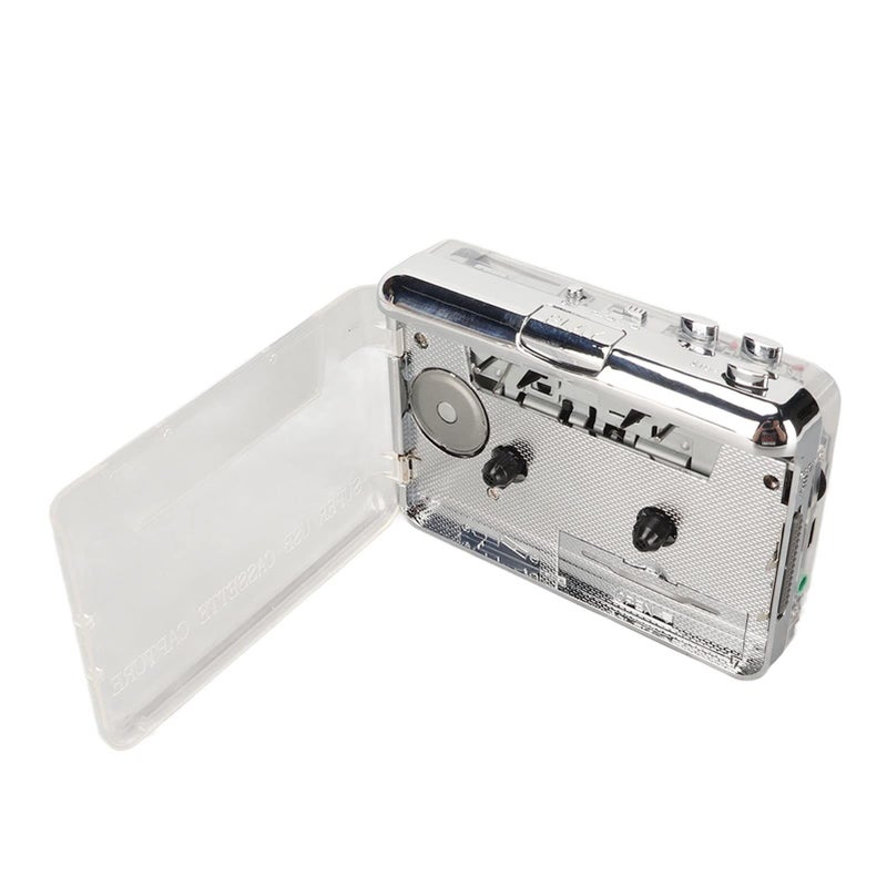 Transparent USB Cassette Player To MP3 Converter Portable Retro HiFi Stereo Sound - Image 3
