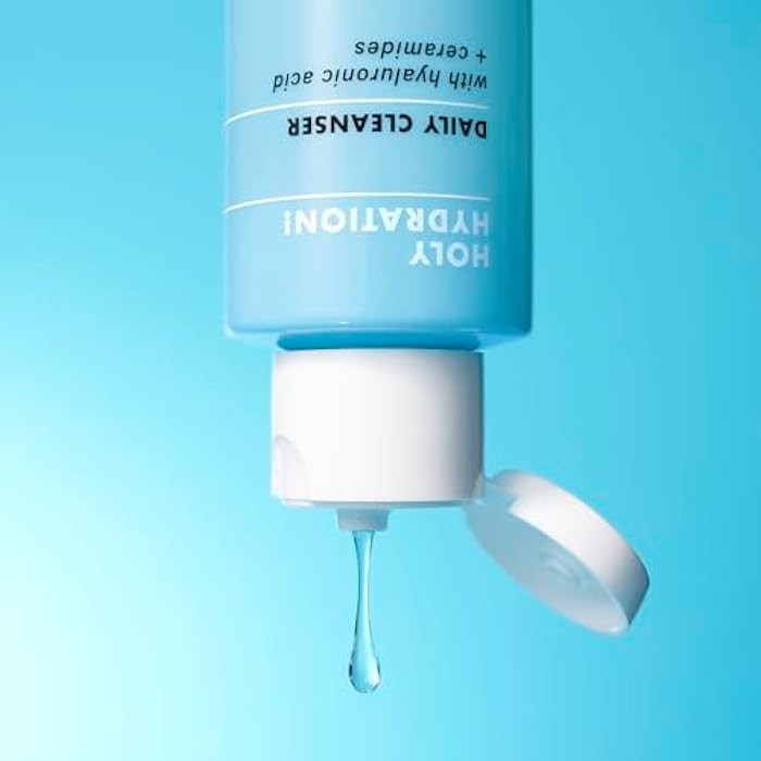 elf e.l.f. SKIN Holy Hydration! Daily Cleanser, Face Cleanser For Washing Away Excess Oil, Impurities & Makeup, Made With Hyaluronic Acid, Vegan & Cruelty-Free - Image 5