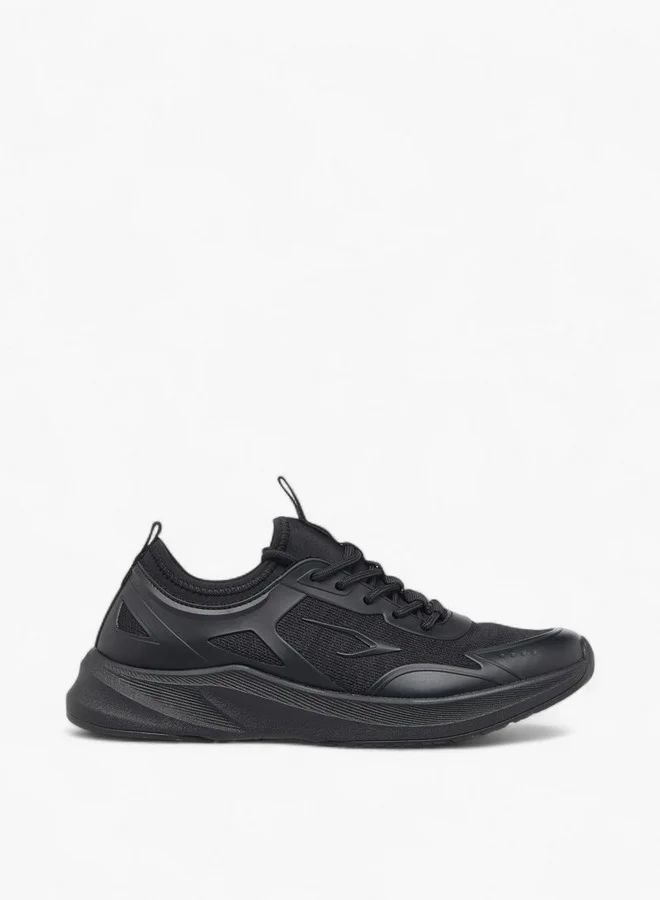 داش Women Panelled Sports Shoes with Lace-Up Closure