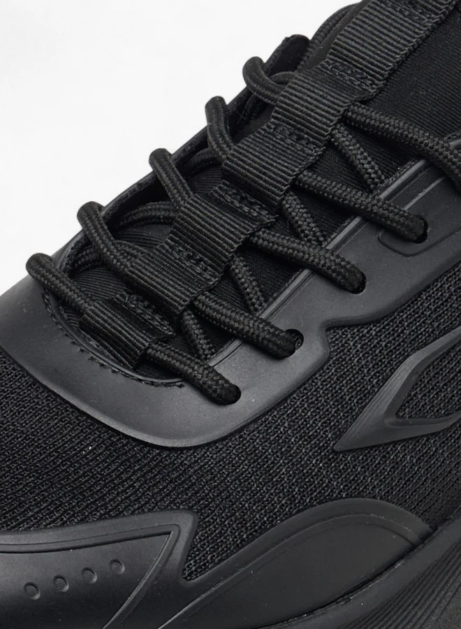 داش Women Panelled Sports Shoes with Lace-Up Closure