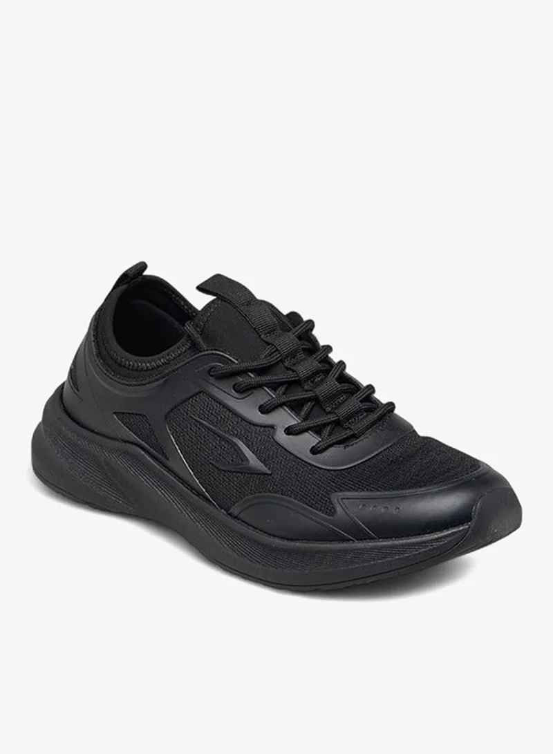 Dash Women Panelled Sports Shoes with Lace-Up Closure