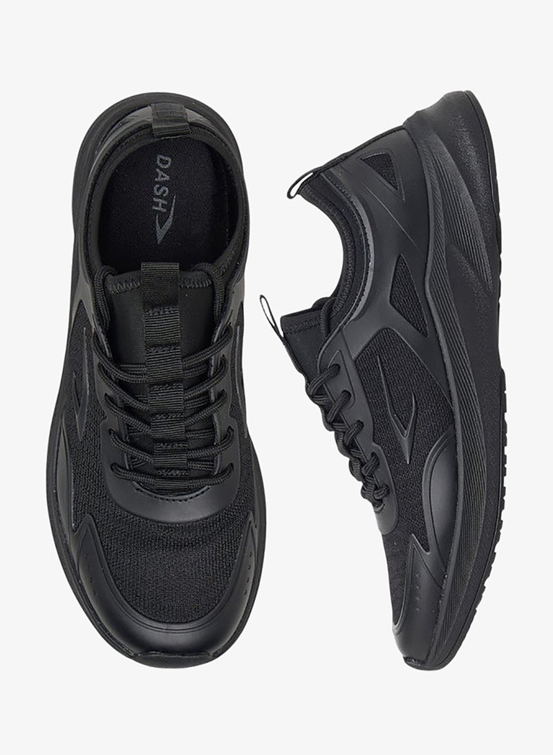 Dash Women Panelled Sports Shoes with Lace-Up Closure - Image 3