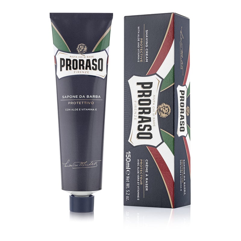 Proraso Shaving Cream, Protective and Moisturizing with Aloe Vera and Vitamin E, 5.2 Ounce (Pack of 1) - Image 1