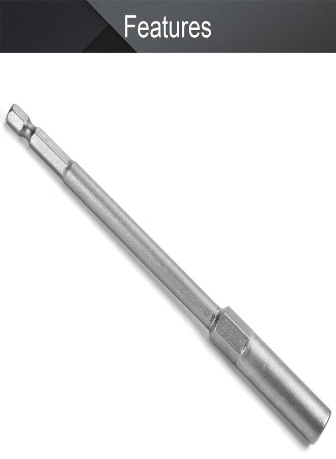 اتول مارت حامل لقمة الحفر السريع التغيير من يو تول مارت، قطعتان، بقطر سداسي 1/4 بوصة، بطول 150 مم، بدون مغناطيس، مناسب للمثقاب اللاسلكي ومفك البراغي، والمثقاب الكهربائي ومفك البراغي - Image 3