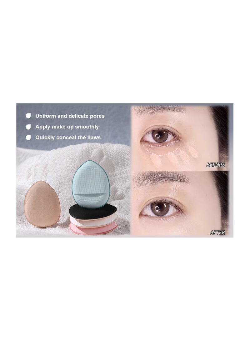 BEAUTY PLUS 10 قطع وسائد هوائية لراحة الأصابع، إسفنجات مكياج أصابع BB، كرات تجميل صغيرة ناعمة، مثالية للأساس، وسادة BB، كريم، خافي العيوب - Image 5