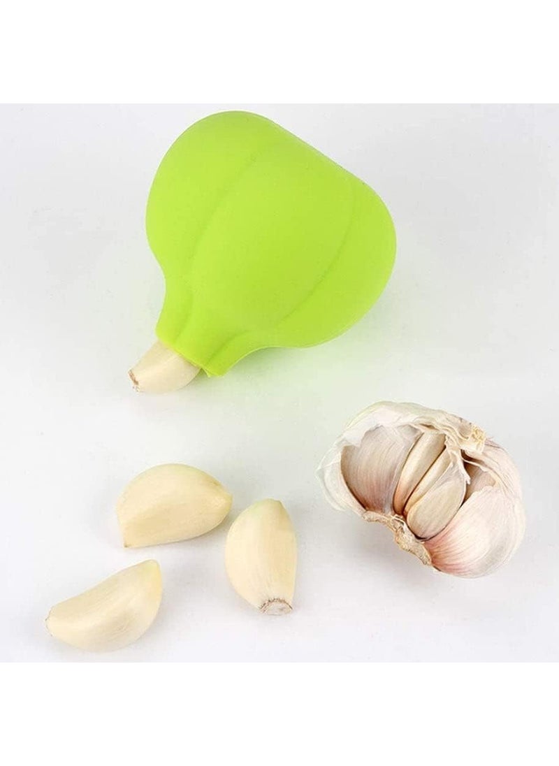 Ekdant EKDANT Silicone Garlic Peeler Manual Rolling Garlic Clove Ginger Peeler Stripper EasytoUse NonSlip Kitchen Tool Garlic Press Accessory Kitchen Gadget for Effortless Peeling 1 pcs  - Image 4