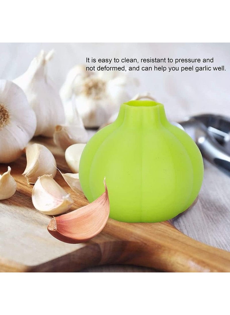 Ekdant EKDANT Silicone Garlic Peeler Manual Rolling Garlic Clove Ginger Peeler Stripper EasytoUse NonSlip Kitchen Tool Garlic Press Accessory Kitchen Gadget for Effortless Peeling 1 pcs  - Image 3