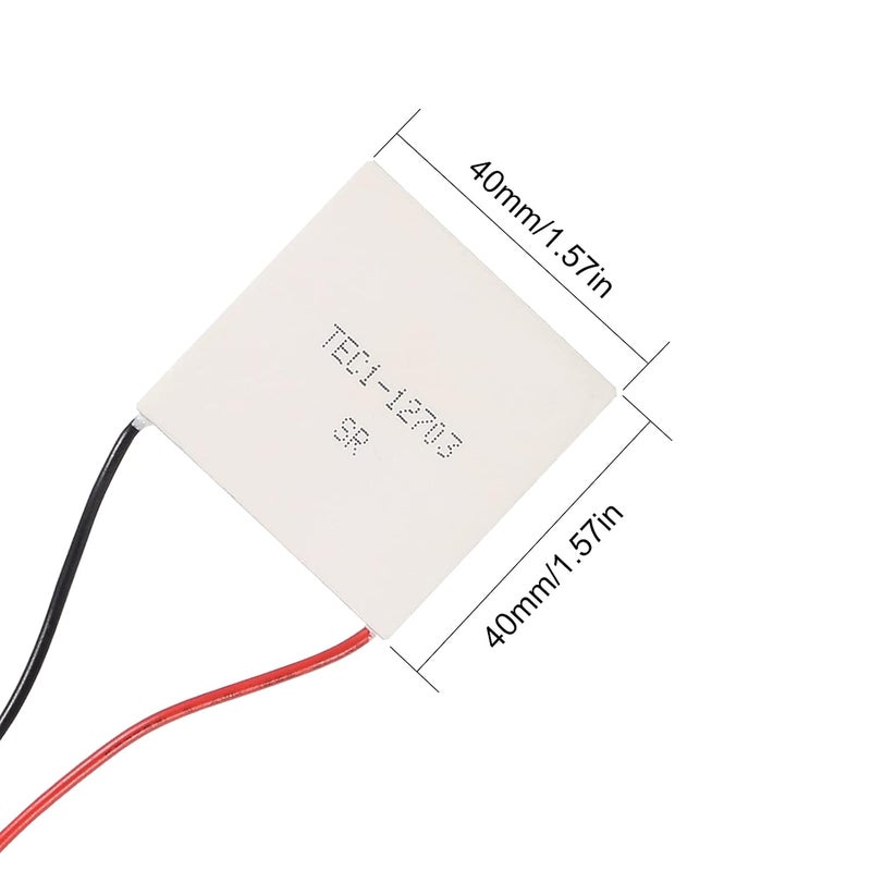 UMLIFE 6pcs TEC112703 Semiconductor High Power Heatsink Thermoelectric Cooler 12V 12A Refrigeration Piece - Image 4