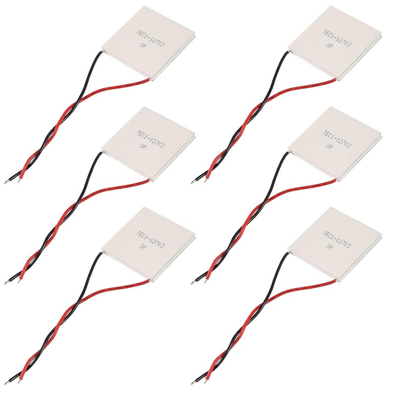 UMLIFE 6pcs TEC112703 Semiconductor High Power Heatsink Thermoelectric Cooler 12V 12A Refrigeration Piece - Image 2