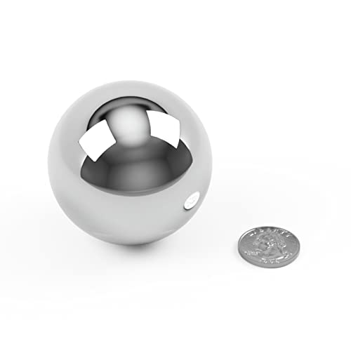 BC Precision - Two 1-1/2" Inch Chrome Steel Bearing Balls G25 - Image 3