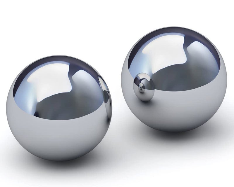 BC Precision - Two 1-1/2" Inch Chrome Steel Bearing Balls G25 - Image 1
