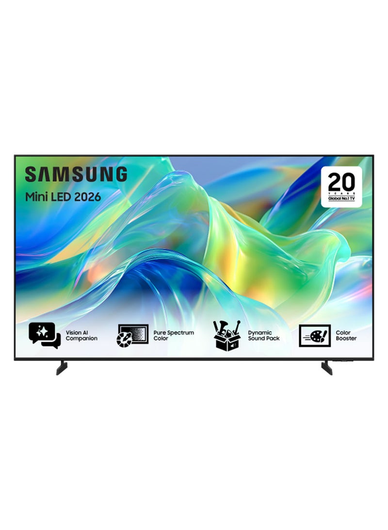 سامسونج 55 بوصة، Mini LED 4K ترقية، 120Hz DLG، وضع كرة القدم - Image 1