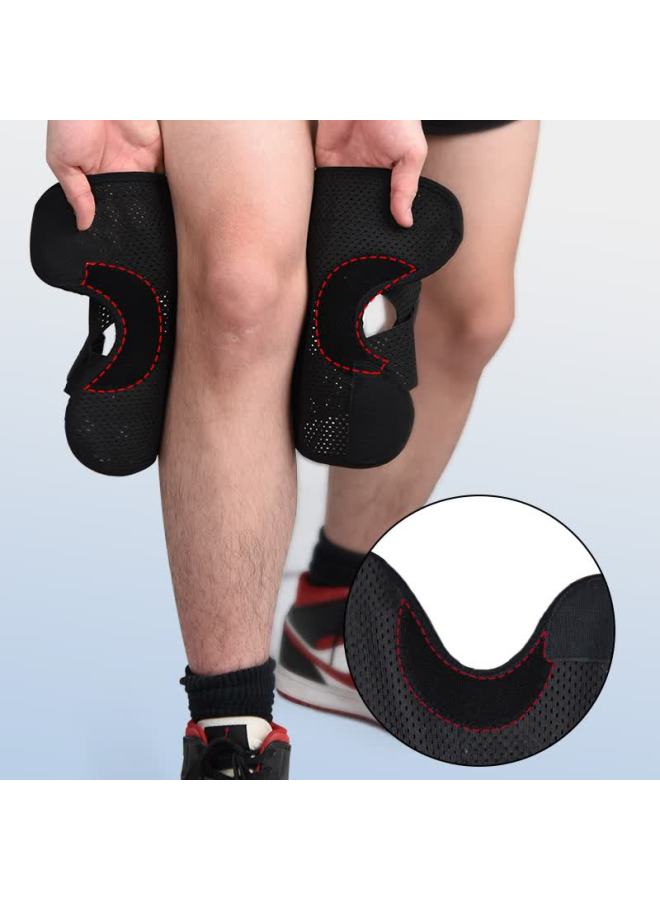 Chidong Meniscus Injury Knee Brace For Running, Cycling, Badminton, Arthritis, Uni Patellar Strap Support, Single Piece M Size - Image 2