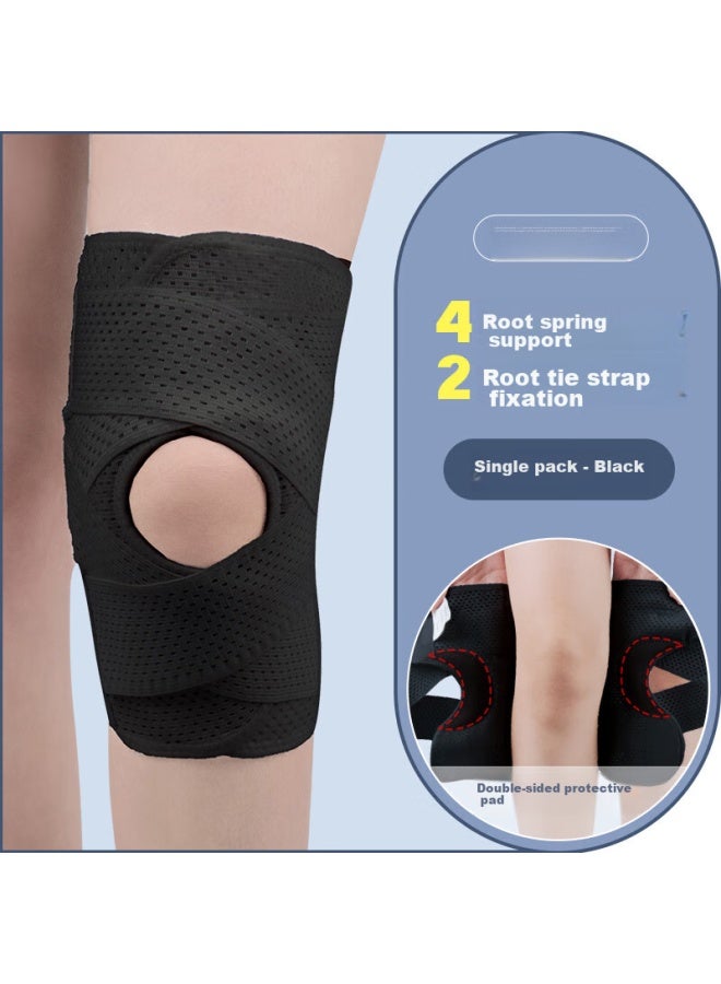 Chidong Meniscus Injury Knee Brace For Running, Cycling, Badminton, Arthritis, Uni Patellar Strap Support, Single Piece M Size - Image 3