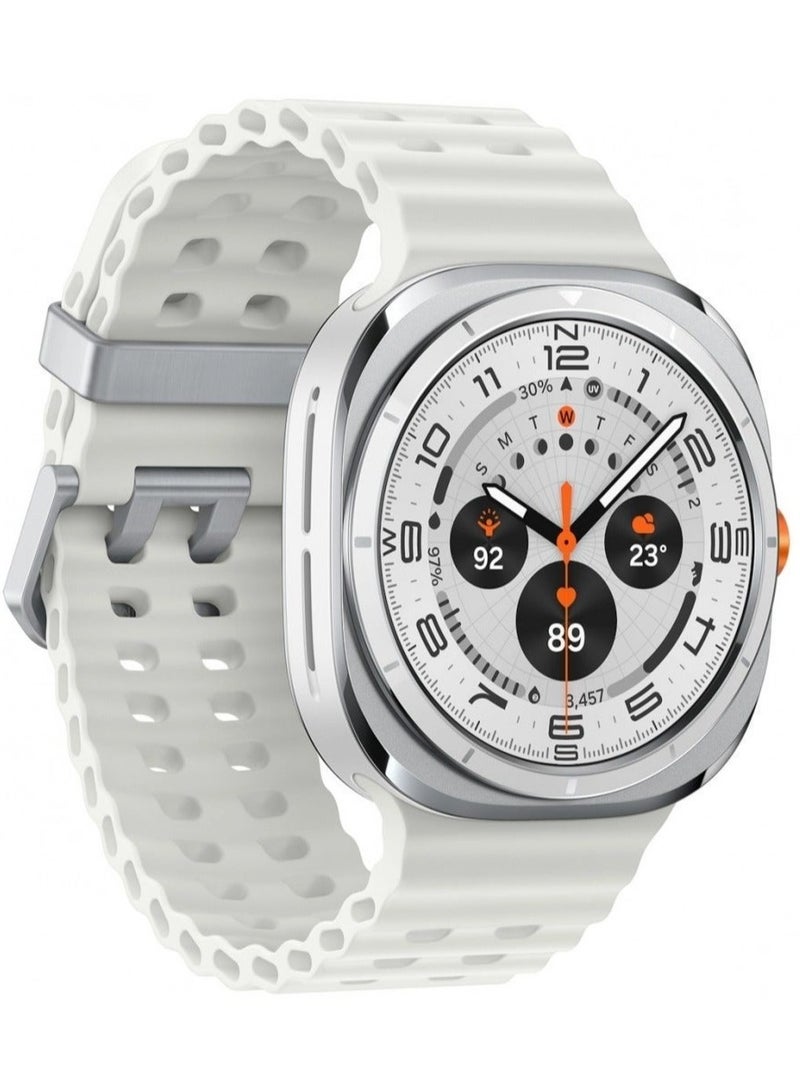 Smartwatch for Men and Women, 1.45" Screen with Heart Rate Monitor, Oximeter (SpO₂), Pedometer, Sleep Monitor, IP68 Waterproof Smart Watch for Android and iOS (White) - Image 1