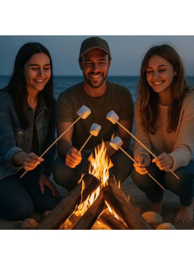 Kole S'More Durable Easy-to-Use Campfire Skewers Beige 76.2cm HL332 - Image 2