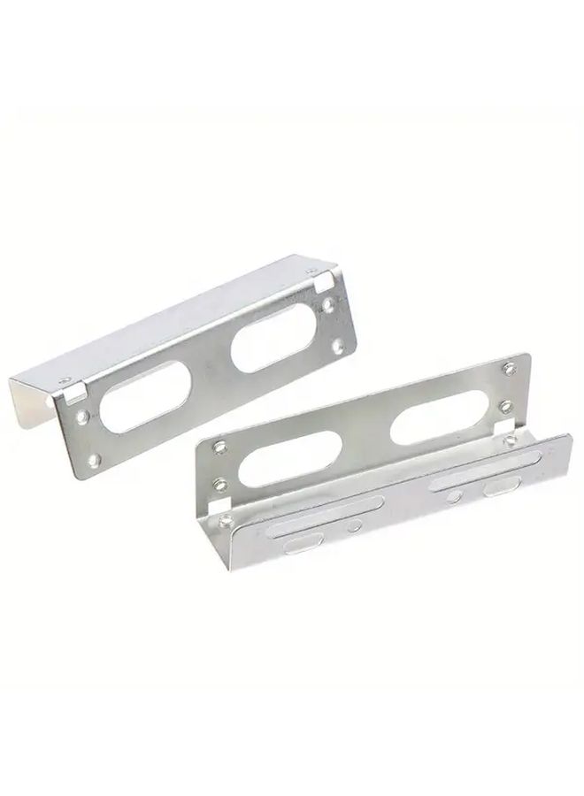 2Pcs 3 5 To 5 25 Inch Drive Bay Bracket For SSD HDD Desktop Storage Expansion - Image 2