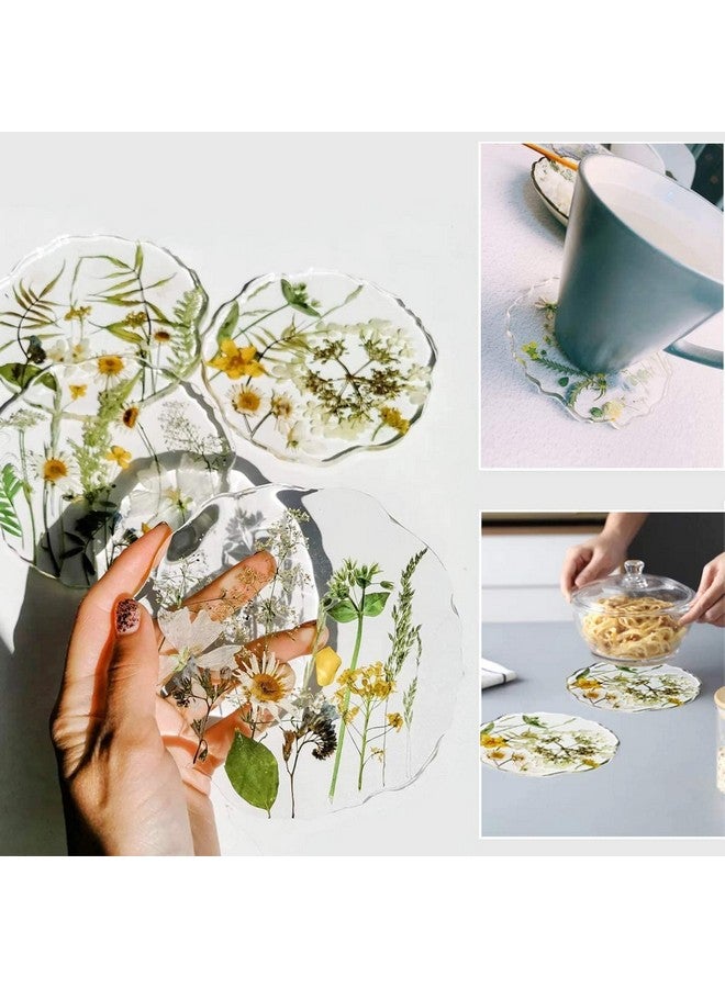 AmigozZ(Size 4.2inch/11cm) Resin Coaster Moulds,Silicone Moulds for Resin Casting,Silicone Agate Coaster Moulds for Making Resin Geode,Agate Slice Coasters,Cup Mats,Home Decoration-(1pc) - Image 3