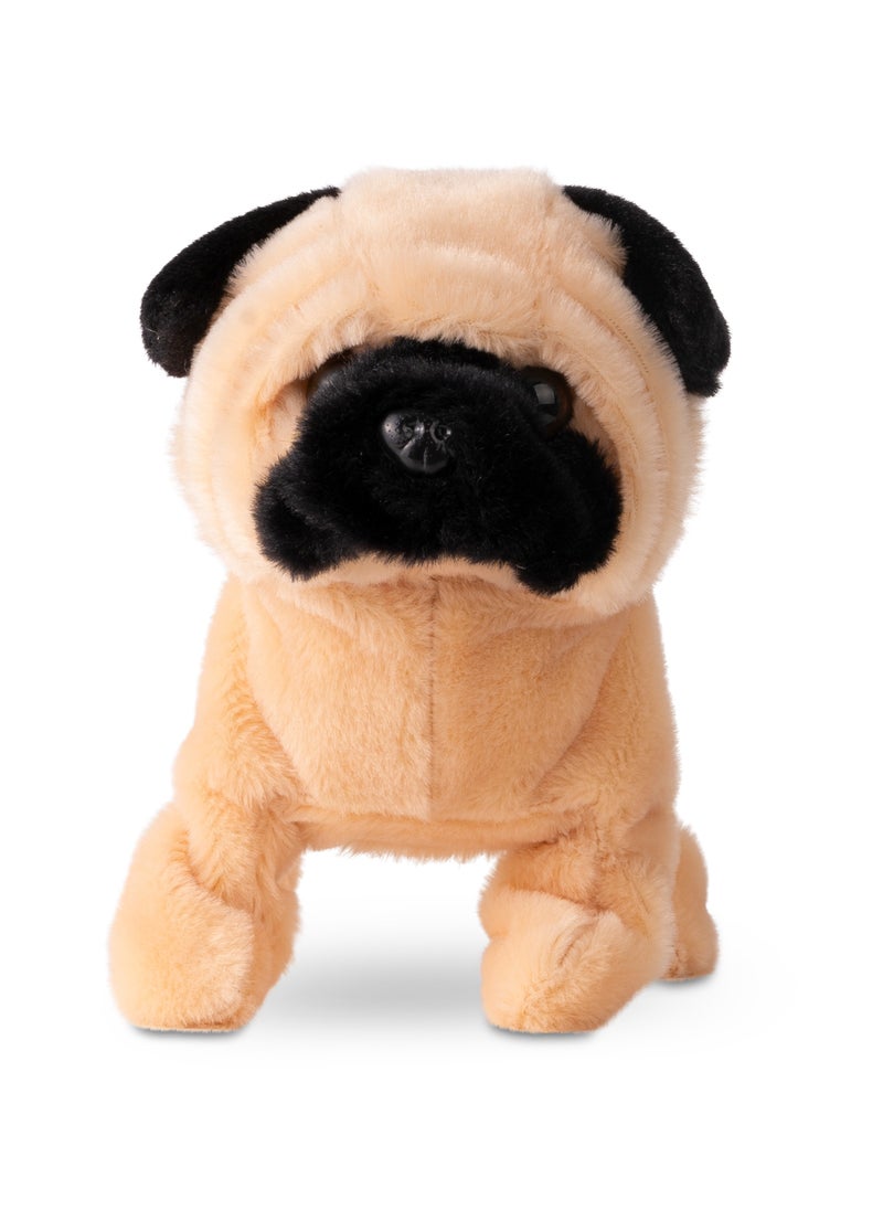 PUGS AT PLAY Pugs At Play Walking Pug 6.5-Inches, Battery Operated | Interactive Plush Toy  - Image 2