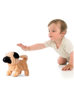 Pugs At Play Walking Pug 6.5-Inches, Battery Operated | Interactive Plush Toy - pzsku/Z44983AE9FDF99931A9DEZ/45/_/1739622474/3caa4b8f-df14-4d3f-90a4-50768c74be7c