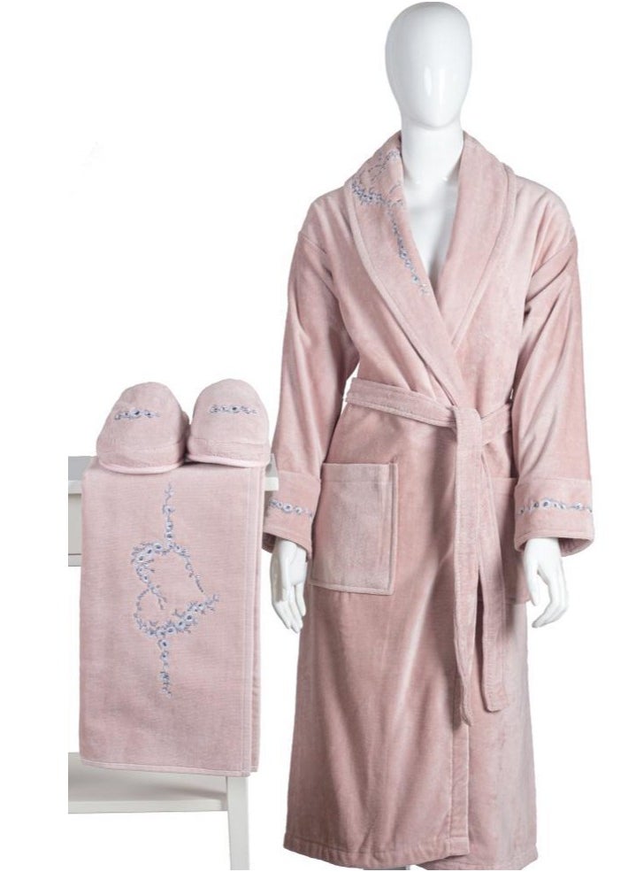 LAMA Home Tekstil Bathrobe Hart Rosy Person 