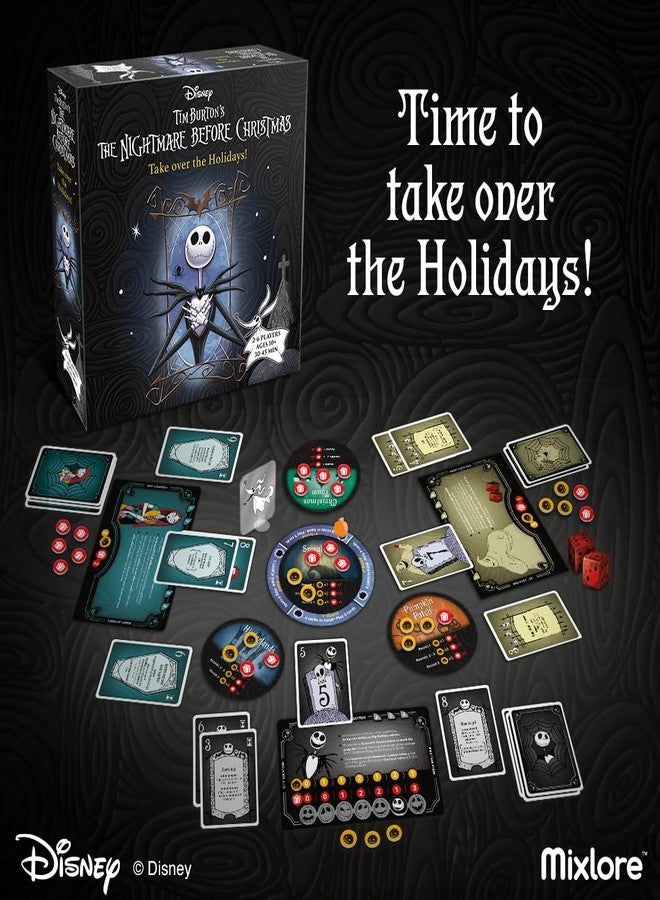 Asmodee Nightmare Before Christmas Card Game - Quick Tactical Game with Unique Character Decks for Ultimate Holiday Wins, Fun Family Game, Ages 10+, 2-6 Players, 30-45 Min Playtime, Made by Mixlore - Image 4